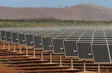 Solar panels on Lanai